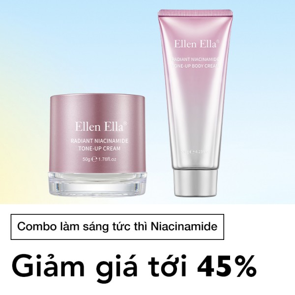 ELLEN ELLA  Niacinamide Instant Brightening Combo