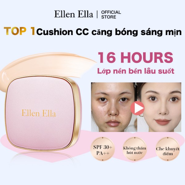 ELLEN ELLA Phấn nước Niacinamide CC..