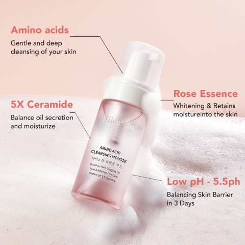 Low Ph Amino Acid Gentle Cleansing Mousse 120ml