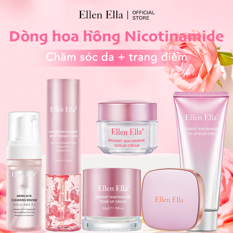 ELLEN ELLA Niacinamide Skin Care Combo