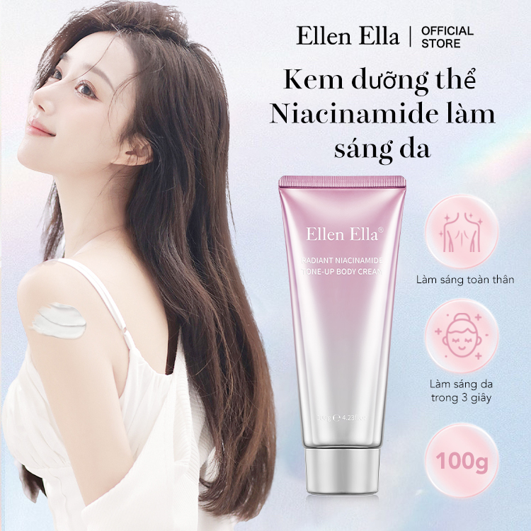 Ellen Ella Radiant Niacinamide Tone-Up Body Cream