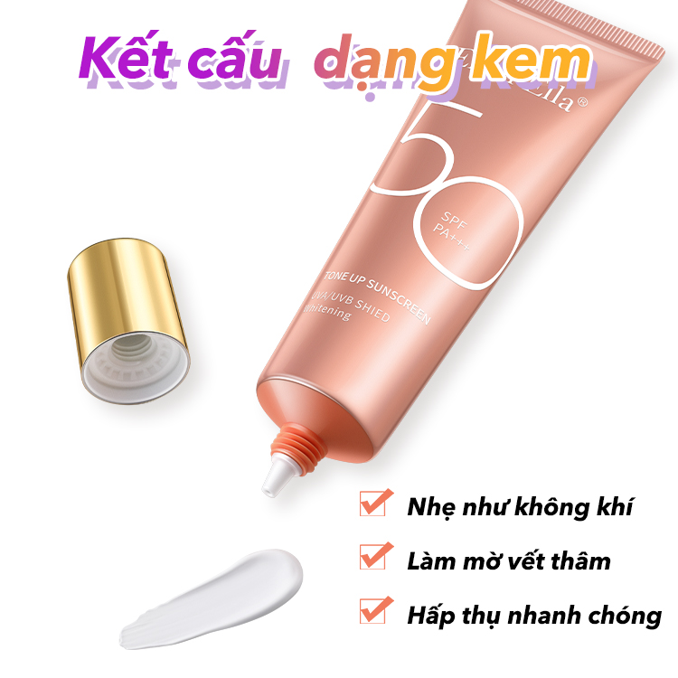 Kem chống nắng nâng cấp mới Ellen Ella Tone Up