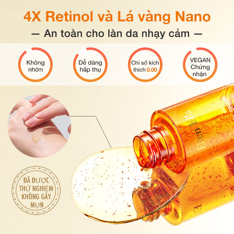 Serum Retinol nâng cấp của Ellen Ella